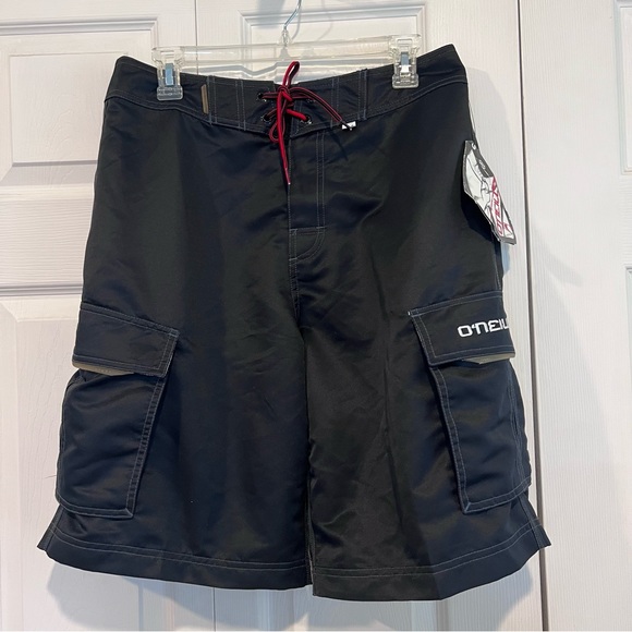 O'Neill Swim Oneill Black Simpson Board Shorts Nwt 34 Poshmark